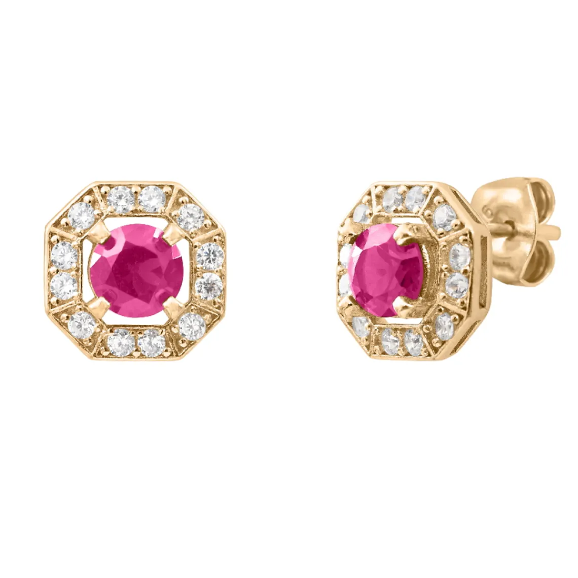 Punica Bijoux Boucles Vintage VIN_E06_GP | Femme Boucles D'Oreilles