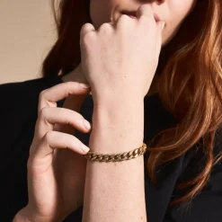 Fossil Bijoux Bracelet Femme - JF04698710 - Acier Doré | Femme Bracelet|Bracelet