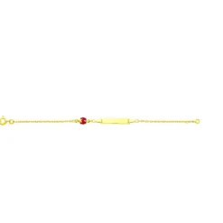 Stella Bracelet Gourmette bébé Or 375/1000 jaune (9K) | Femme Bracelets|Bracelet