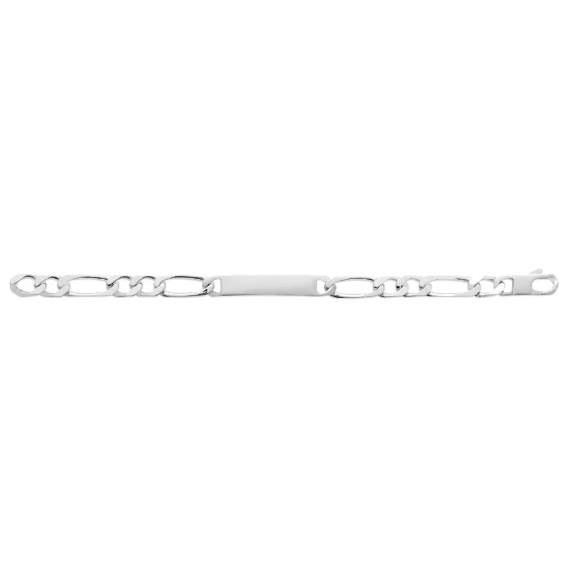Maison de la Bijouterie Bracelet Homme argent chainage figaro 1-2 9mm 53Y00UYY | Homme Bracelet