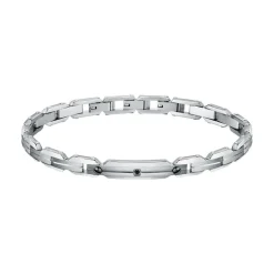 Sector Bijoux Bracelet Homme argenté en acier | Homme Bracelet