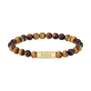 Boss Bijoux Bracelet Homme Sphere Stones - 1580661M Acier Marron | Homme Bracelet