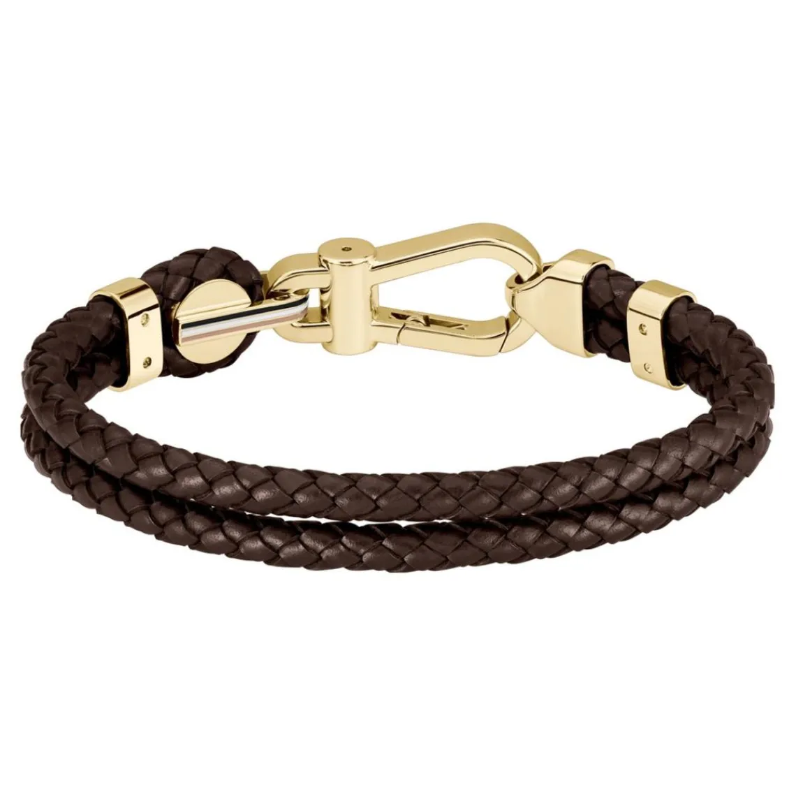 Boss Bijoux Bracelet Homme Ares Prime - 1580700M Acier, Cuir Marron | Homme Bracelet