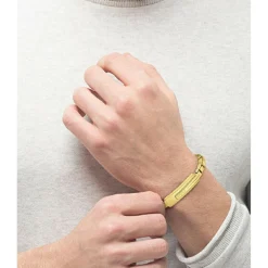 Boss Bijoux Bracelet Homme Orlado 1580357M - Acier Doré | Homme Bracelet