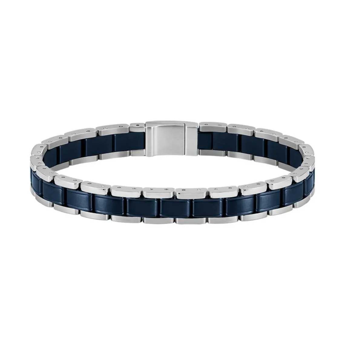 Boss Bijoux Bracelet Homme Metal Links Essentials - 1580664 Acier Bleu | Homme Bracelet