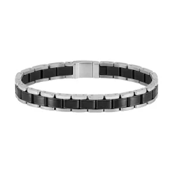 Boss Bijoux Bracelet Homme Metal Links Essentials - 1580665 Acier Noir | Homme Bracelet