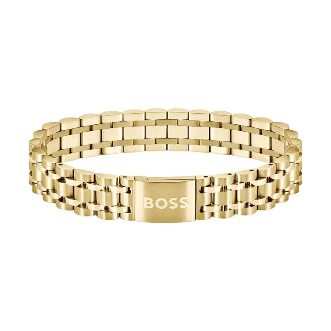 Boss Bijoux Bracelet Homme Owan - 1580645 Acier Doré | Homme Bracelet