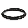 Calvin Klein Bijoux Bracelet Homme - 35000209 Cuir, Acier Noir | Homme Bracelet