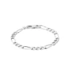 Maison de la Bijouterie Bracelet Homme Chaine Figaro 1-3 6mm Argent Z33Y00YZ | Homme Bracelet