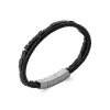 Maison de la Bijouterie Bracelet Homme cuir pierre de lave fantaisie 3ZY0U3YZ | Homme Bracelet