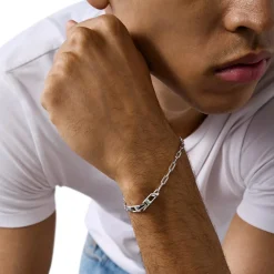 Diesel Bijoux Bracelet Homme - DL1363040 Argent 925/1000 | Homme Bracelet