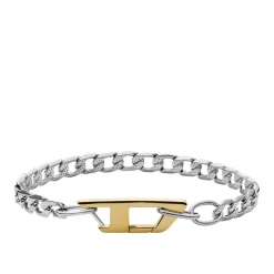 Diesel Bijoux Bracelet Homme Diesel DX1338040 - Acier Argenté | Homme Bracelet