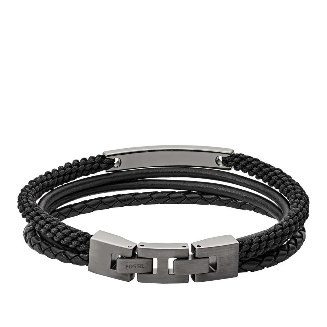 Fossil Bijoux Bracelet Homme -Acier Gris | Homme Bracelet