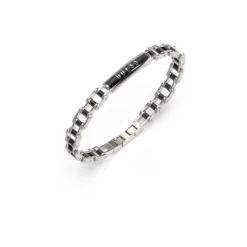 Guess Bijoux Bracelet Homme Race Guess - JUMB04412JWSTGM Acier Argent | Homme Bracelet