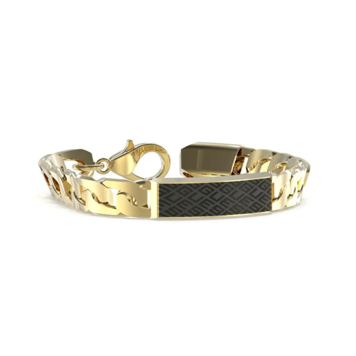 Guess Bijoux Bracelet Homme JUXB03224JWYGBK - Acier Doré | Homme Bracelet