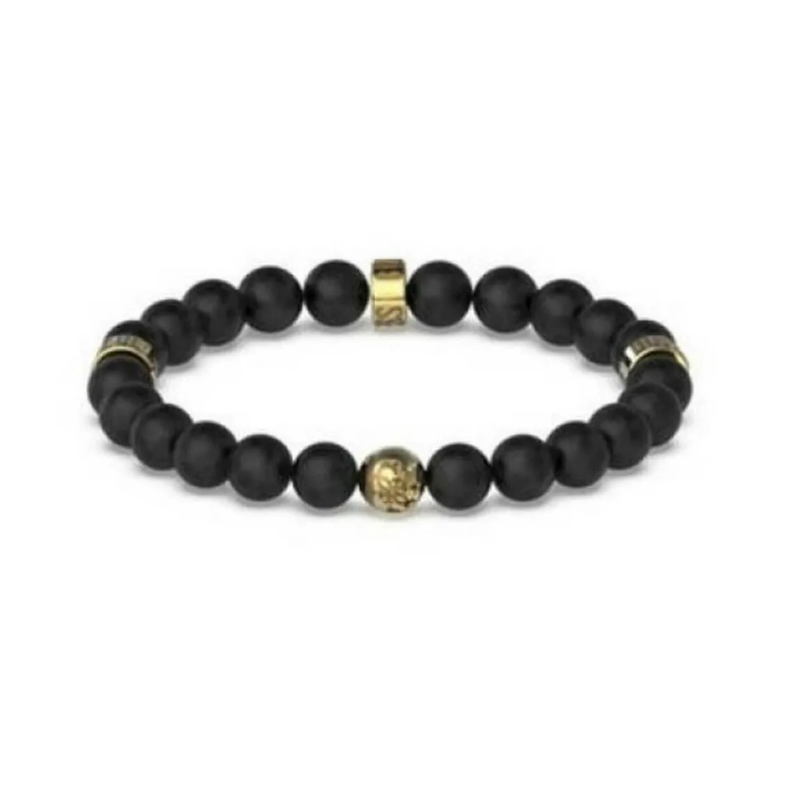 Guess Bijoux Bracelet Homme - JUMB02117JWYGBK 4G ICON Acier doré | Homme Bracelet