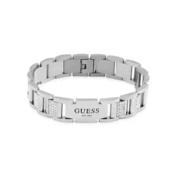 Guess Bijoux Bracelet Homme - JUMB01341JWST FRONTIERS Acier Argent | Homme Bracelet
