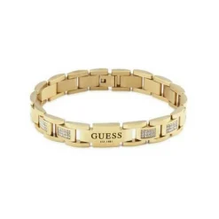 Guess Bijoux Bracelet Homme - JUMB01342JWYG FRONTIERS Acier doré | Homme Bracelet