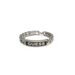 Guess Bijoux Bracelet Homme JUXB03002JWSTBK - X POWER Acier Argent | Homme Bracelet