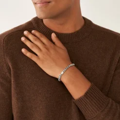 Fossil Bijoux Bracelet Homme JF04138998 en acier | Homme Bracelet