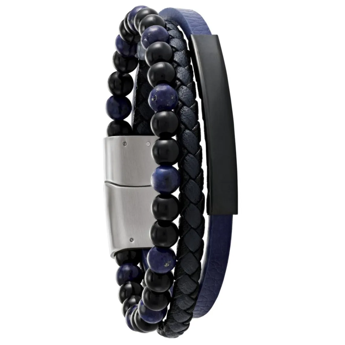 Jourdan Bracelet Homme Hercule - JH250040B Cuir | Homme Bracelet