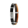 Jourdan Bracelet Homme JH150015B - HERCULE - Cuir marron | Homme Bracelet