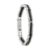 Jourdan Bracelet Homme JH110011B - EL CASTILLO - Acier Argent | Homme Bracelet