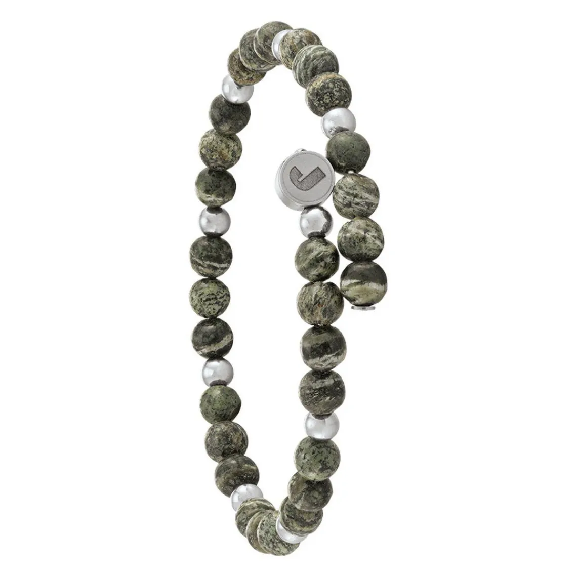 Jourdan Bracelet Homme JH150025B - ABYSSES - Perle vert | Homme Bracelet