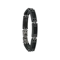 Jourdan Bracelet Homme LI990H - ZEPHIR - Céramique Noir | Homme Bracelet