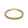 Guess Bijoux Bracelet Homme JUMB01338JWYG My Chain Acier Doré | Homme Bracelet