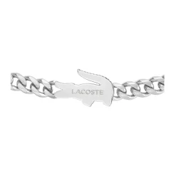 Lacoste Bracelet Homme Arthor 2040226 - Acier Argent | Homme Bracelet
