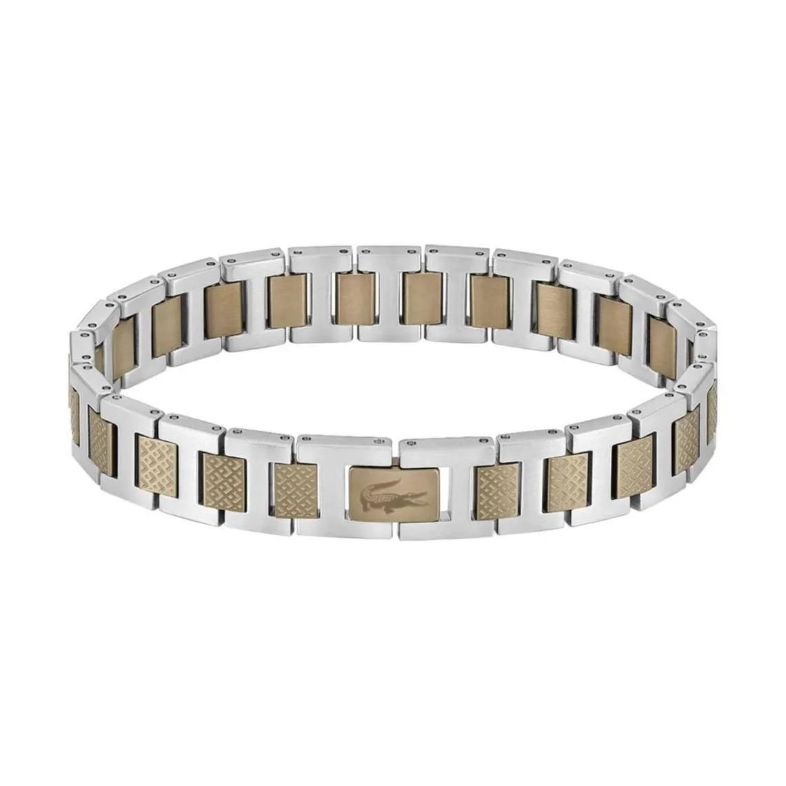 Lacoste Bracelet Homme Metropole - 2040419 Acier Beige | Homme Bracelet