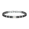 Morellato Bijoux Bracelet Homme SATM15 - Acier Noir | Homme Bracelet