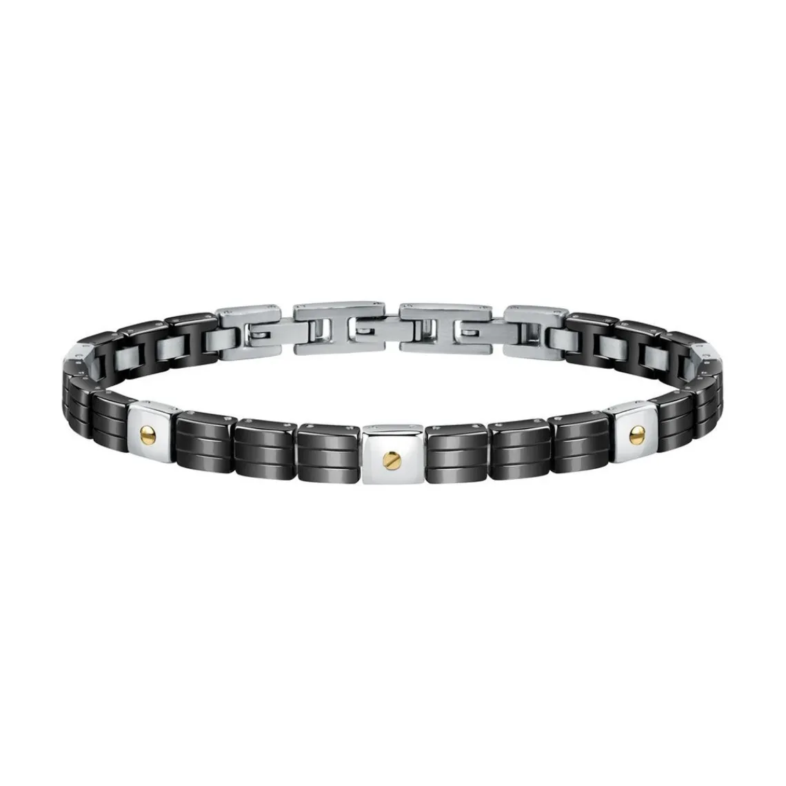 Morellato Bijoux Bracelet Homme SATM13 - Acier Noir | Homme Bracelet
