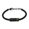 Pierre Lannier Bijoux Bracelet Homme - BJ40A1571 Cuir Vert | Homme Bracelet