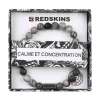 Redskins Bracelet Homme Bijoux Agate Black - 285701 Pierre Blanc | Homme Bracelet