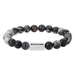 Redskins Bracelet Homme Bijoux Agate Black - 285701 Pierre Blanc | Homme Bracelet