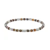 Redskins Bracelet Homme Bijoux - 285804 Pierre Marron | Homme Bracelet
