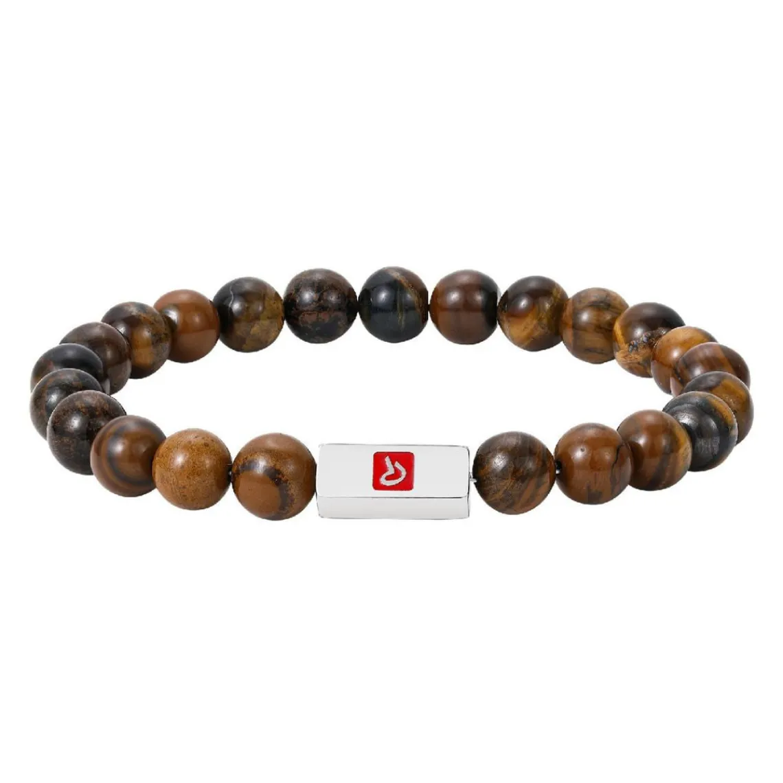 Redskins Bracelet Homme Bijoux - 285708 Pierre - Marron | Homme Bracelet