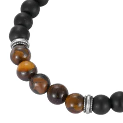 Redskins Bracelet Homme Bijoux - 285816 Pierre Noir | Homme Bracelet