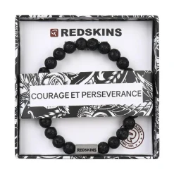 Redskins Bracelet Homme Bijoux Pierre De Lave - 285709 Pierre Noir | Homme Bracelet