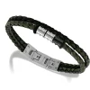 Rochet Bracelet Homme HB8045 Gentleman - Noir/ Kaki | Homme Bracelet