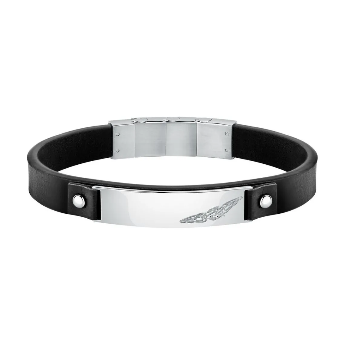 Sector Bijoux Bracelet Homme SZV80 - Cuir Noir | Homme Bracelet