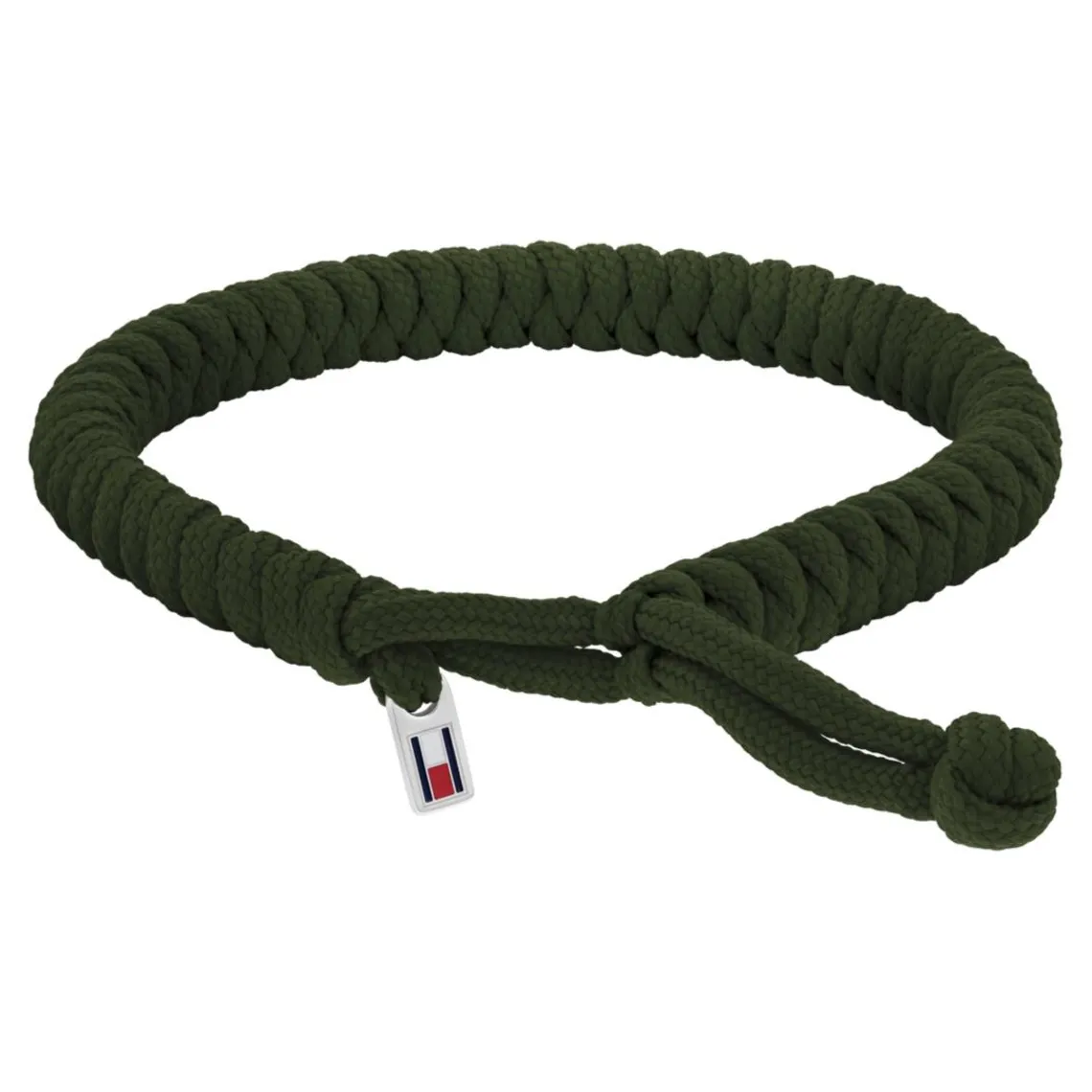 Tommy Hilfiger Bijoux Bracelet Homme Tommy Hilfiger Axel - 2790594 Nylon Vert | Homme Bracelet