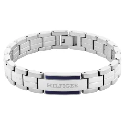 Tommy Hilfiger Bijoux Bracelet Homme Tommy Hilfiger Parker - 2790600 Acier Bleu | Homme Bracelet