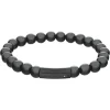 Tommy Hilfiger Bijoux Bracelet Homme Tommy Hilfiger Beads - 2790581 Acier Noir Ajustable Circonference Interieure : 180Mm | Homme Bracelet
