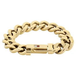 Tommy Hilfiger Bijoux Bracelet Homme Tommy Hilfiger Wild - 2790638 Acier Doré | Homme Bracelet