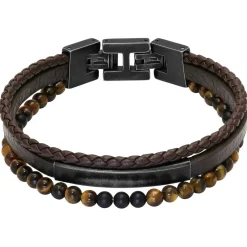 Rochet Bracelet Marron Homme Multi-rangs - YALE | Homme Bracelet