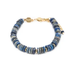 Sloya Bracelet Blima en pierres Lapis-lazuli | Femme Bracelet