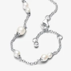Pandora Bracelet Chaîne Perles de Culture | Femme Bracelet